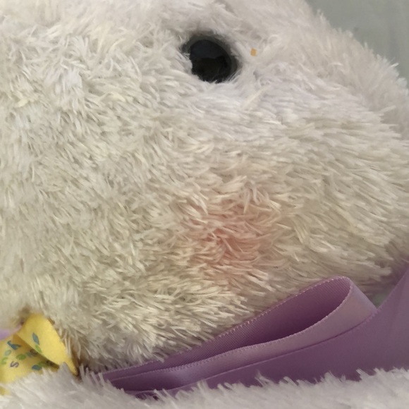 Cuddle Bunny Easter Rabbit Hallmark Stuffed Animal Somebunny Loves You Plush 12” - Picture 5 of 9